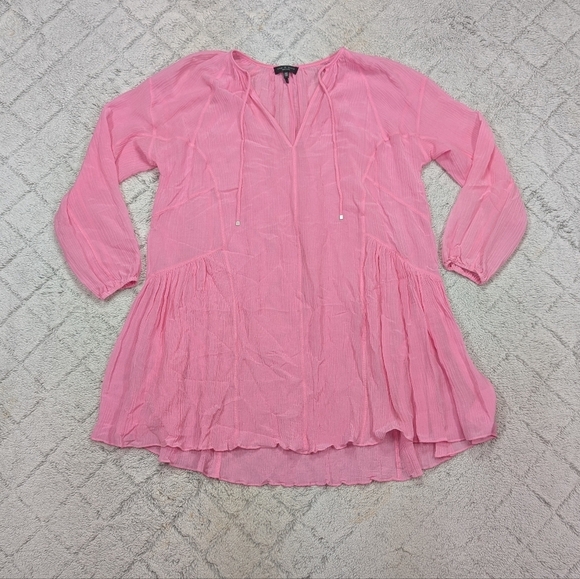 rag & bone Dresses & Skirts - Rag & Bone Dress Womens XXS Pink Melody Swing Silk Blend Mini Boho